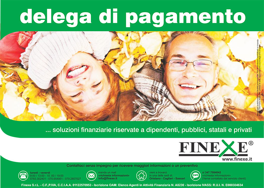 Servizi Finanziari Sardegna - Finexe - Delega-di-Pagamento